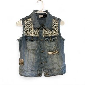 Harley Davidson Women's Denim Vest